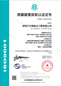 quality management system certification